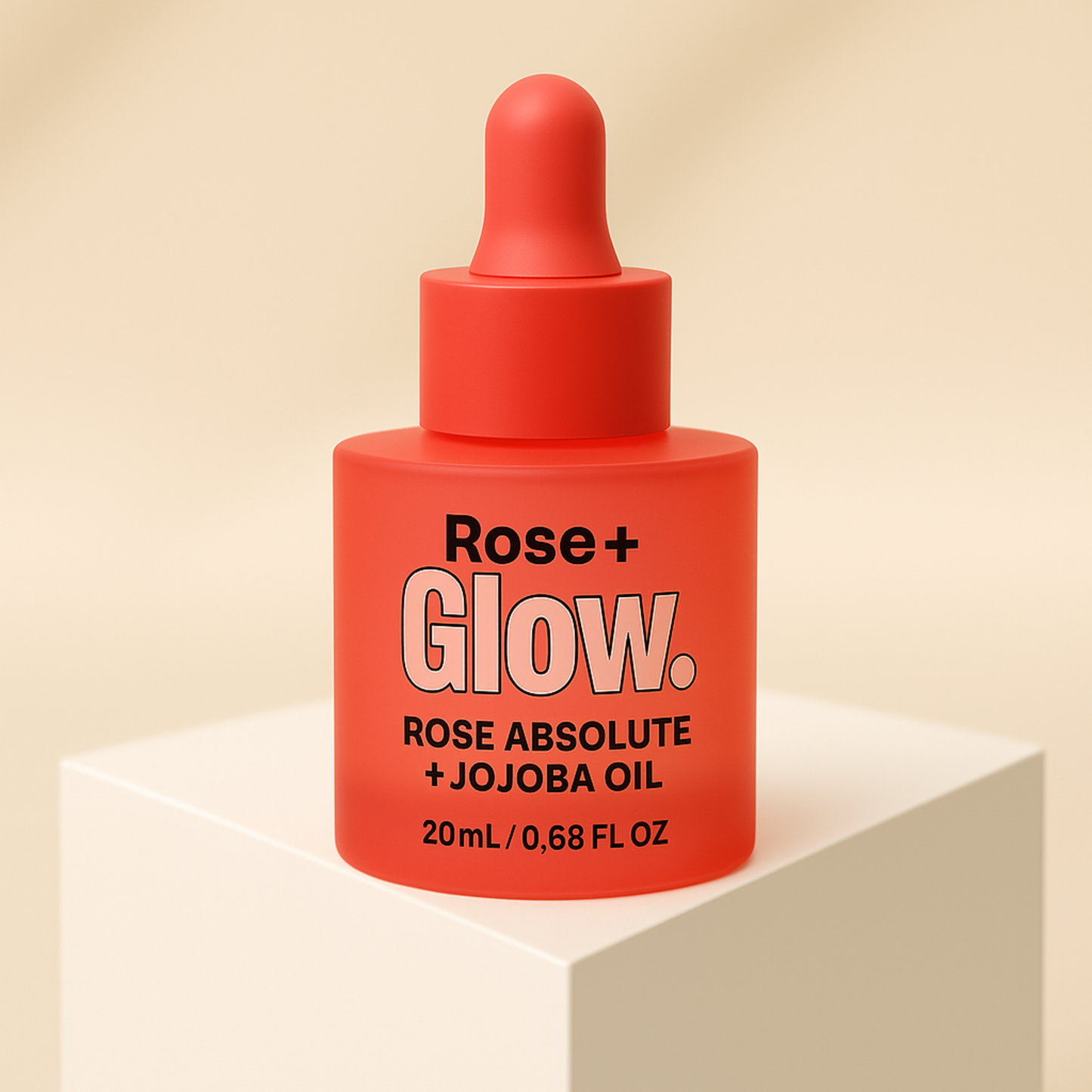 Glow Rose+ Serum | Rose Absolute & Aloe Vera | 20mL