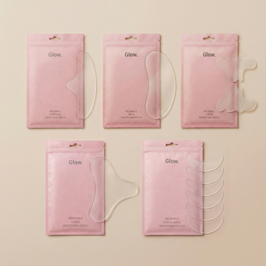 11 Piece Full-Face Wrinkle Patch Kit by Glow