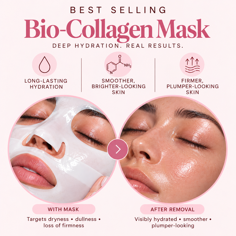 glow bio-collagen mask